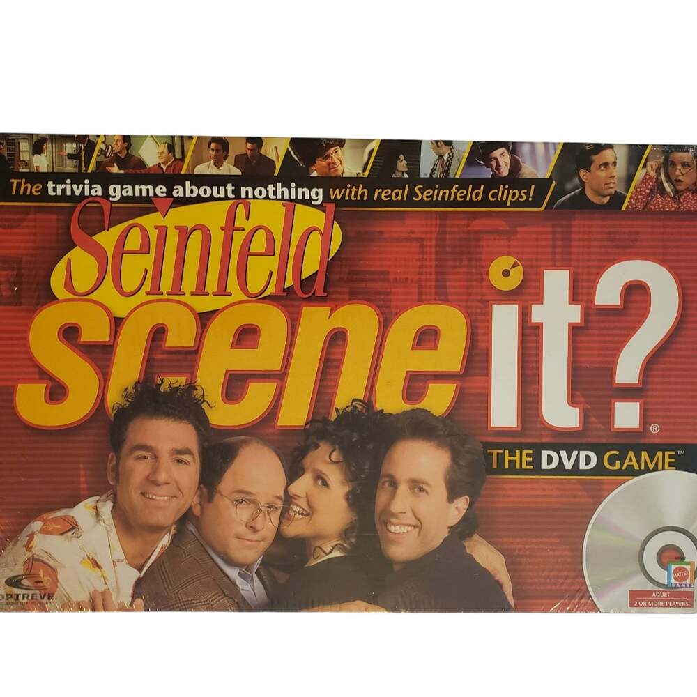 Seinfeld Scene It? The DVD Board Game Sealed Box New 2008
